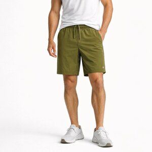 Lululemon Pace Breaker Shorts Size Large Green Camo 9" Lined Athletic